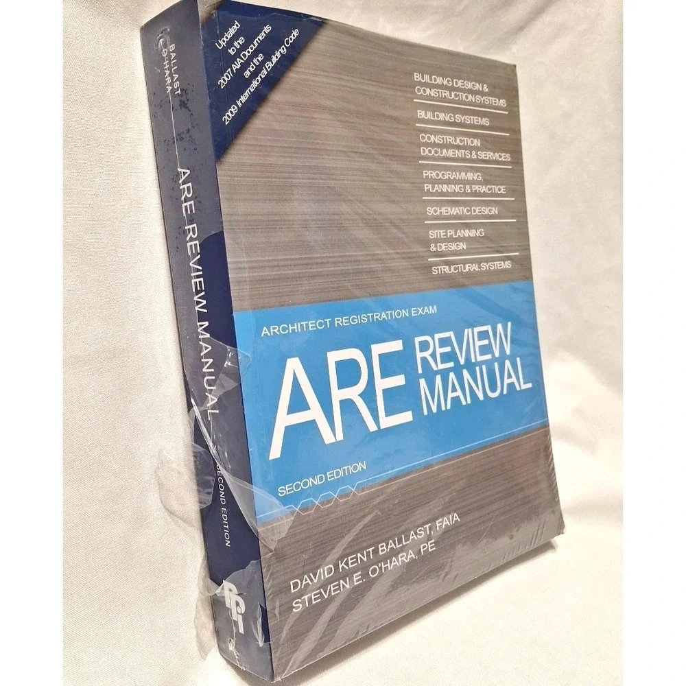 ARE Review Manual 2nd Ed SEALED David Kent Ballast and‎ PE, Steven E O'Hara 2010